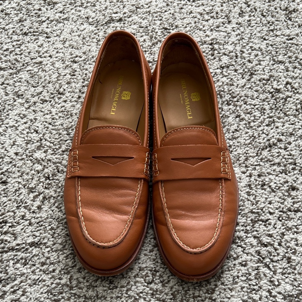 Bruno Magli Leather Loafers